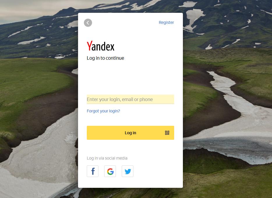 Yandex Ads Login Yandex Ads Login